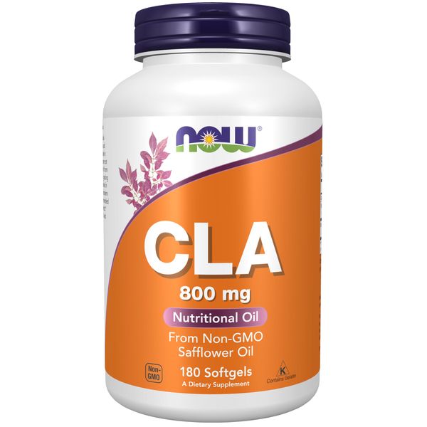 NOW Foods Supplements, CLA (Conjugated Linoleic Acid) 800 mg, Nutritional Oil, 180 Softgels
