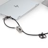 StarTech.com Laptop/Desktop & Peripheral Lock Kit, Theft-Deterring Security Lock, K-Slot, 9.8ft (3m) Steel Cable, 3x Devices