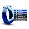 Blush Performance Cock Rings Blue One Size