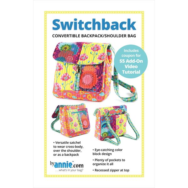 Annie Patterns Switchback, Multi, One Size
