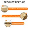 sourcing map 2pcs Plug Hex End Cap 1" NPT Female Thread Pipe Fitting for Gas Refrigeration Vacuum Applications