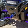 Factor55 ProLink XTV (ATV/UTV) Loaded Shackle Mount With Titanium Pin & Rubber Guard (6,000 Lbs) - Black