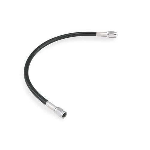 Goodridge Universal Brake Hoses - 22in. Black With Chrome Ends, Black 10322