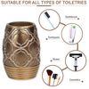 Popular Bath Tumbler, Spindle Collection, Gold