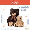 Big Teddy Bear - Dark Brown