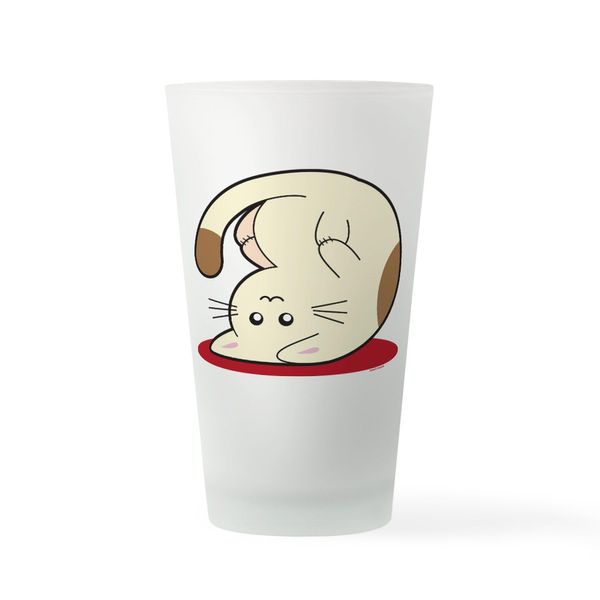 CafePress Kitty Pint Glass, 16 oz. Drinking Glass
