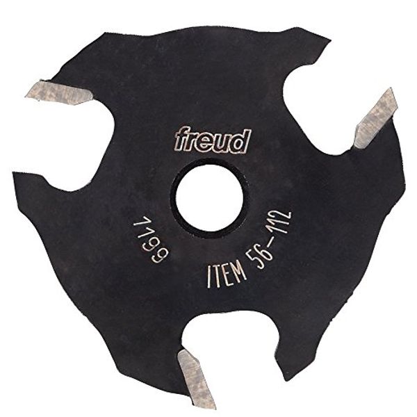 Freud 56-112: 9/16" depth x 1/4" Slot Three Wing Slotting Cutter