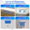 Premium Replace For Floor Ceiling Air Conditioner 12" x 140" Air Vent Filters