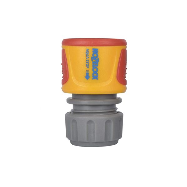 Hozelock Ltd 2075 6002 HOZELOCK Standard Soft Touch Waterstop Connector, Multi-Colour