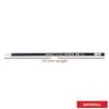 NATARAJ Pencils -  12 x Premium 2B Pencils With Rubber Tip + Sharpener Pack