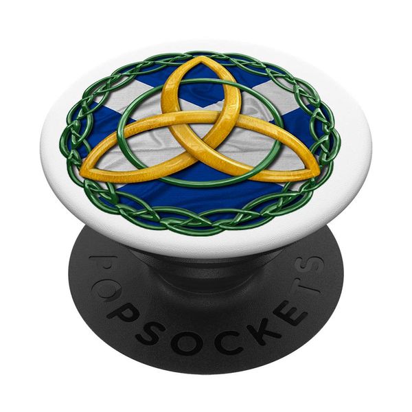 Irish Celtic Trinity Knot Scottish Flag