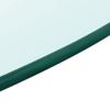 vidaXL Heavy Duty Tempered Glass Round Table Replacement Tray 300mm