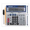Victor 16-Digit Desktop Calculator, Silver, Blue