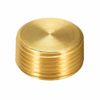 6Pcs Brass Pipe Fitting Internal Hex Socket Thread Pipe Plug 1/2" Male