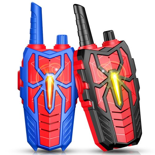 Toyokid Children's Toy from 3 4 5 6 7 8 9 10 Years, Spider Walkie Talkie Gift 3-10 Years Boy Walky Talky Children Outdoor Toy from 3-10 Years Girls Birthday Gift for Girls