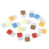 Qiilu Blade Assorted Kit, 15pcs Car Circuit Assorted Kit 5A 7.5A 10A 15A 20A