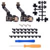 Click Hair Trigger Kit for eXtremeRate PS5 Controller Shoulder Button, Custom Flash Shot Trigger Stop Flex Cable for PS5 Controller CFI-ZCT1 (BDM-010 & BDM-020) - Controller NOT Included (NOT