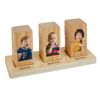 Excellerations Wooden Stack and Build Toddler Emotions Puzzle