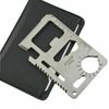 11-IN-1 Multi Function Survival Pocket Card Tool Outdoor Camping Emergency Gear