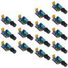 XIITIA 15pcs Mini 5A Motor Speed Controller Module Mini DC Motor PWM Speed Controller Switch Control Controller Switch LED Dimmer 3V 6V 12V 24V 35V Max 90W