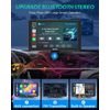 Spedal Car Play with Backup Camera, Portable CarPlay and Android Auto 7" CarP...