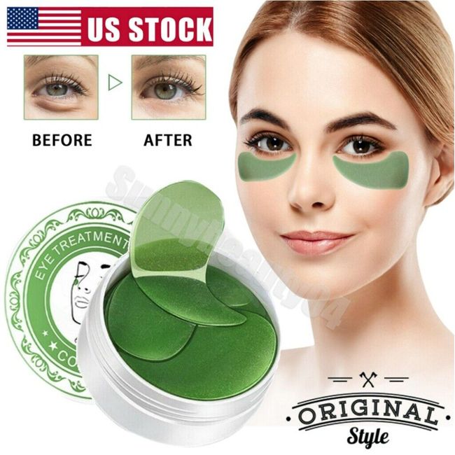 Seaweed Tightening Eye Patches Anti-Wrinkle Hydrating Eye Patches for Puffy Eyes