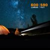 EverBrite 600Lumen Ultra Bright Tactical Flashlight Zoomable 4 Lighting Modes US
