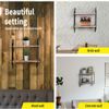 Heavy duty Industrial Support Bracket Wall Shelf Mount Pratical Floating Shelves