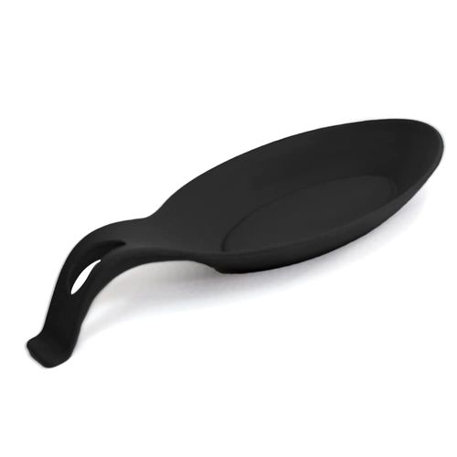 Silicone Spoon Rest, Kitchen Spoon Holder, Silicone Spoon Rest, Silicone Cooking Spoon Rest, Almond Shape Kitchen Utensil Rest for Spoons