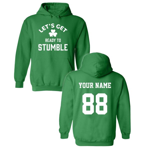 Tee Miracle Stumble Custom Jerseys St Patrick's Day Hoodies - Saint Pattys Sweaters & Outfits