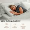Luxury 800 Thread Count Full Size 100% Cotton Sheets - Light Grey Sateen Weave B