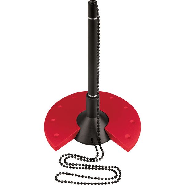 Ballpoint Pen Stand Black/Red