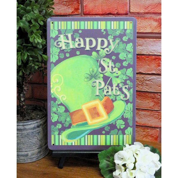 Happy St. Pat's Tin Signs TS2126