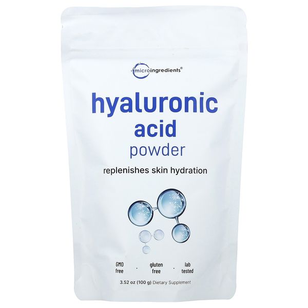 Hyaluronic Acid Powder, 3.52 oz (100 g)