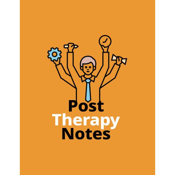 Fillable Pre & Post Therapy Notes: Therapy Session Planner, Helpful Therapy Tool, Fillable Notebook, Therapy Overview, Therapy Session Goals: Post Therapy Notebook