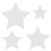 Plexiglas® Cut 3-50 cm - Star Grey, Size: 11 cm, Pack of 1
