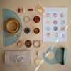 mushie Stacking Cups Toy | Made in Denmark (Retro)