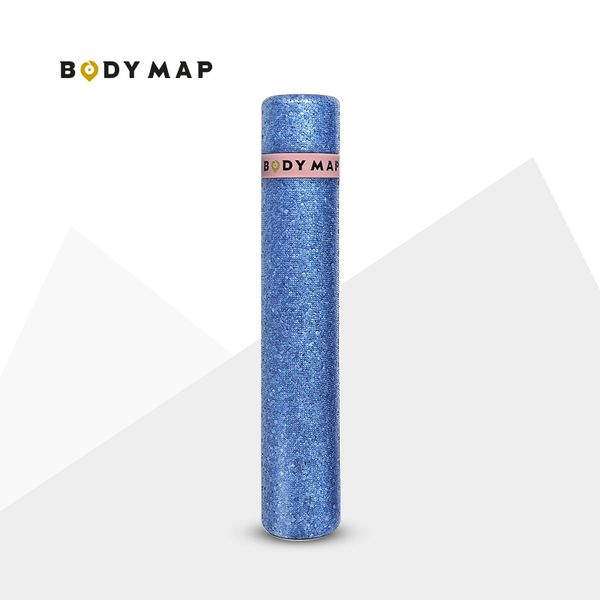 Domestic EPP Stretching Massage Thin Mini Hard Foam Roller 90 60 45cm, Blue Band