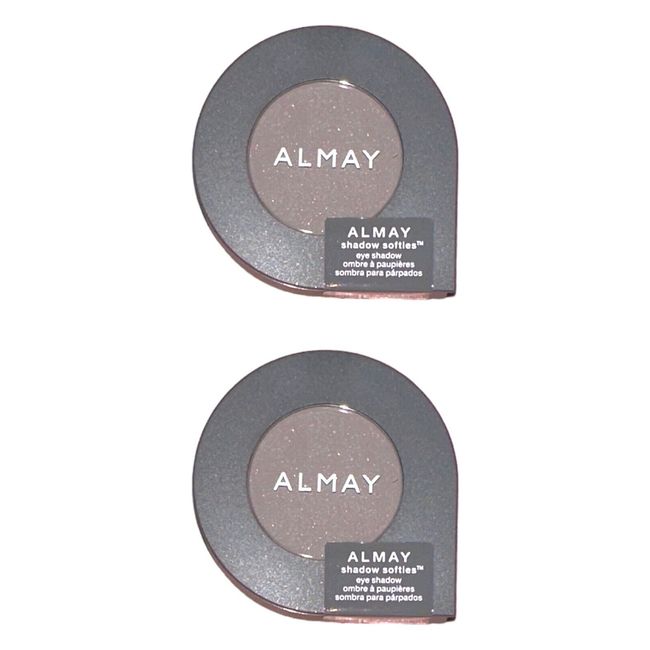 2 Pack - Revlon Almay Shadow Softies Dark Brown Eyeshadow Makeup #150 Smoke