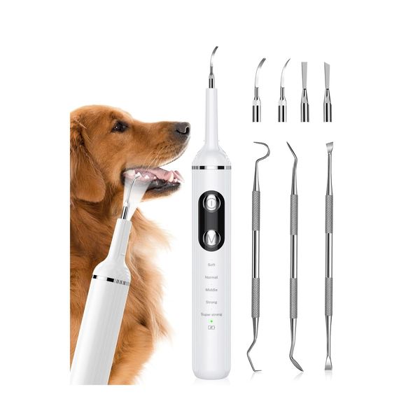 Nature Nerds Plaque Remover for Teeth, Pet Tooth Brushing Kit, Dental Tools t...