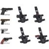 Drop Leg Holster Molle Airsoft Holster Thigh Pistol Gun Holster Tactical Adjustable Right Handed Carlebben (Black)