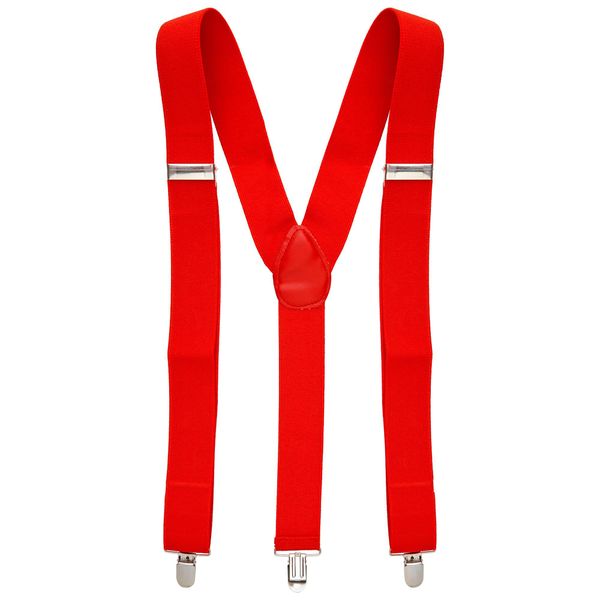 Braces Red Accessory for Fancy Dress