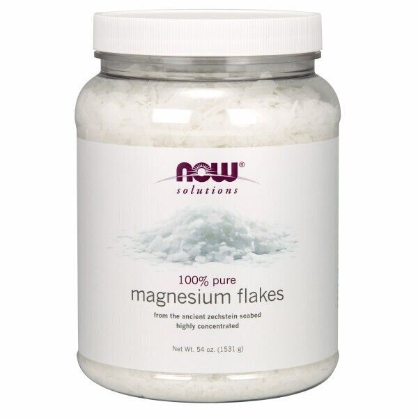 Magnesium Flakes  54 Oz By Now Foods