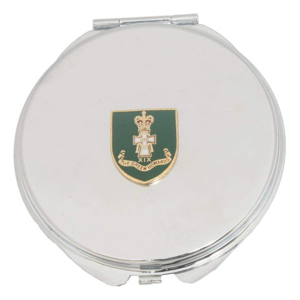 Green Howards Compact Mirror Handbag Gift With Free Engraving ME40