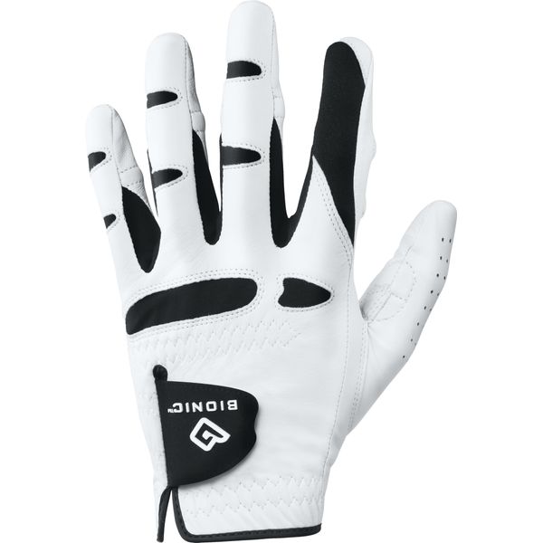 Bionic StableGrip with Natural Fit Golf Glove - White (Cadet X-Large, Left)
