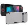 Custom DIY Replacement Case Shell for eXtremeRate Switch, Back Plate for Switch Console with Retro Design, Joycon Holder Handle Controller Housing for NS, Full Button Set [Classic NES Style]