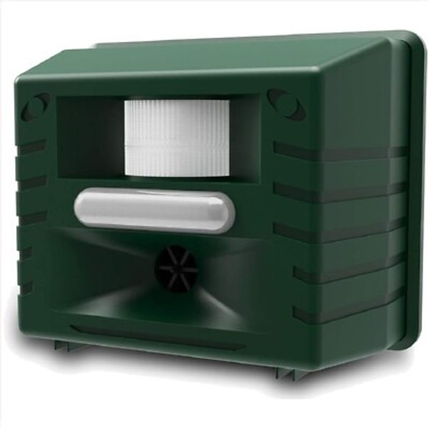 Dark Green Motion Sensor Animal Repeller - 3 Modes for Effective Outdoor Defense