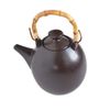■ Rinse Timest ■ CHOCOLATE Chocolate Color Round Teapot Coffee Pot