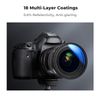 K&F Concept 37mm Variable ND2-400 Filter + Lens Cap +Cleaning Cloth, Slim ND for Camera Lens