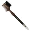 Shishida Seishindo B-2 Makeup Brush, Natural Ingredients Gentle on Sensitive Skin, Eyebrow Brush & Comb Integrated Type, Eyebrow Pencil, Made in Japan, Brown